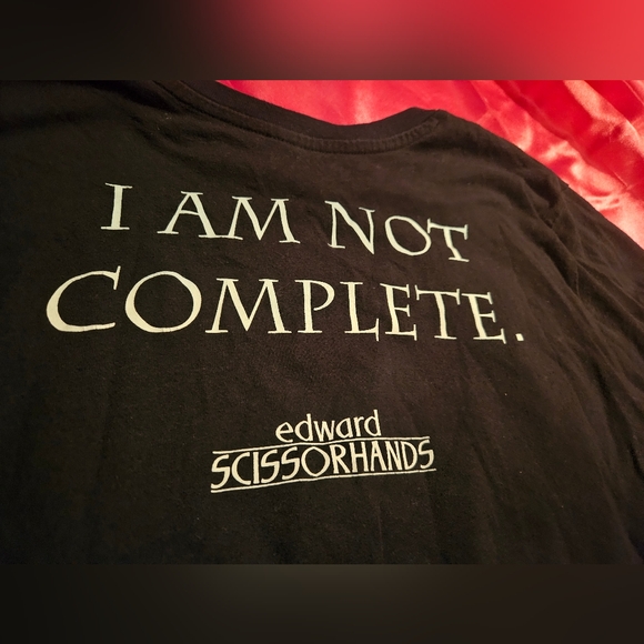 Edward Scissorhands Unisex Tee | Size Medium | Johnny Depp, Tim Burton - Picture 4 of 5